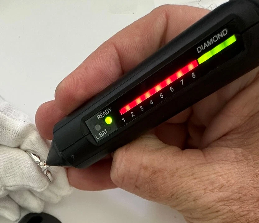 .18CT Natural Diamond Princess Solitaire Engagement Wedding Ring 10K White Gold - Image 4 of 4