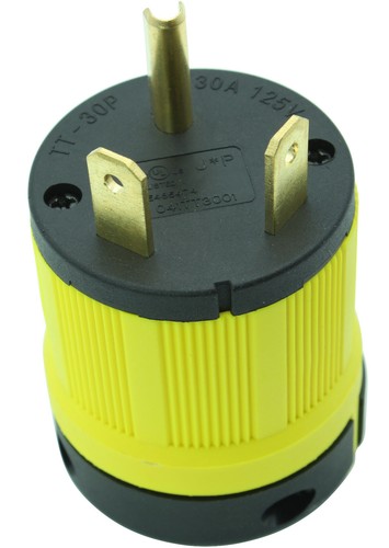 NEMA TT-30P Male Plug Replacement Cord Connector Heavy Duty RV Generator TT30P - Picture 9 of 10
