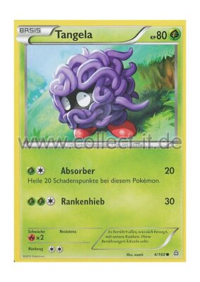 Pokemon XY - Protoschock 4/160 Tangela Deutsch
