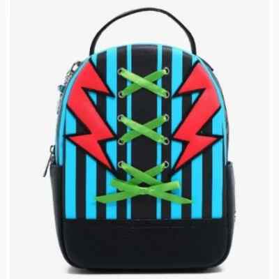 Mattel Monster High Frankie Stein Lightning Stripe Mini Backpack