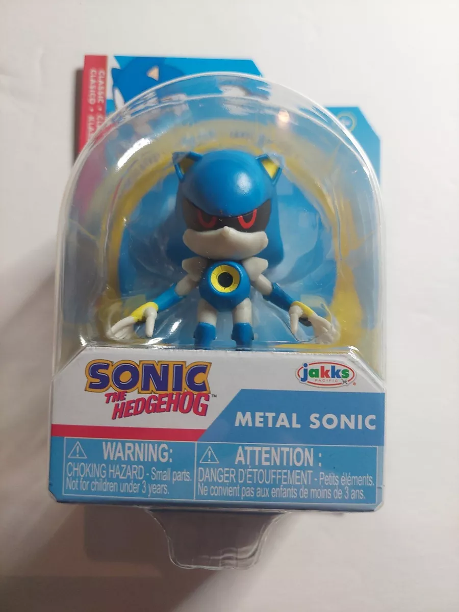 Sonic The Hedgehog Action Figure 2.5 Inch Metal Sonic Collectible Toy ,  Blue, 3 years