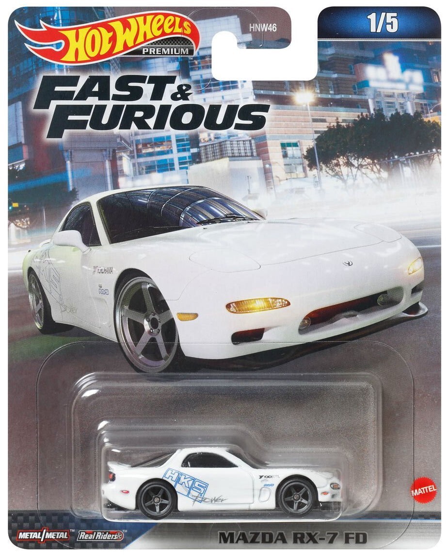 Hot Wheels Premium 1/64 - Fast & Furious 2023 - Set of 5 - HNW46  