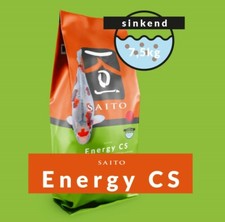 SAITO ENERGY CS Koi Sinkfutter mit arktischem Fisch Krill Koifutter Ø4 mm 15 kg