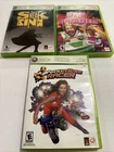 Xbox 360 Big Bumpin' + Sneak King Pocket Bike Racer Burger King Games Bundle CIB