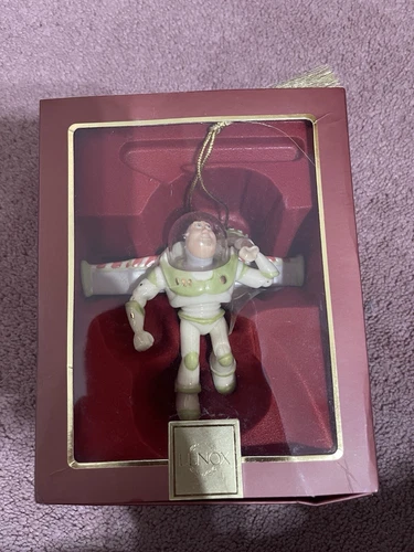 Rare Lenox Buzz Lightyear Merry Christmas And Happy Light Year Ornament 