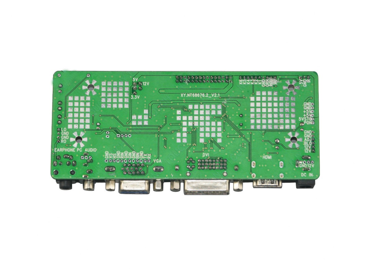 Carte Contrôleur Audio Lcd Hdmi Vga Dvi Pour Écran Lcd Tft 14,9 - Foto 3