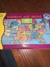 New never opened Magnetic Map Puzzle