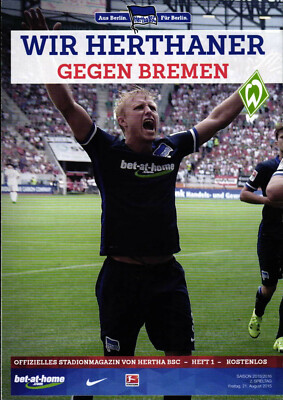 Bl 2015/2016 Hertha Bsc - Sv Werder Bremen, 21.08.2015