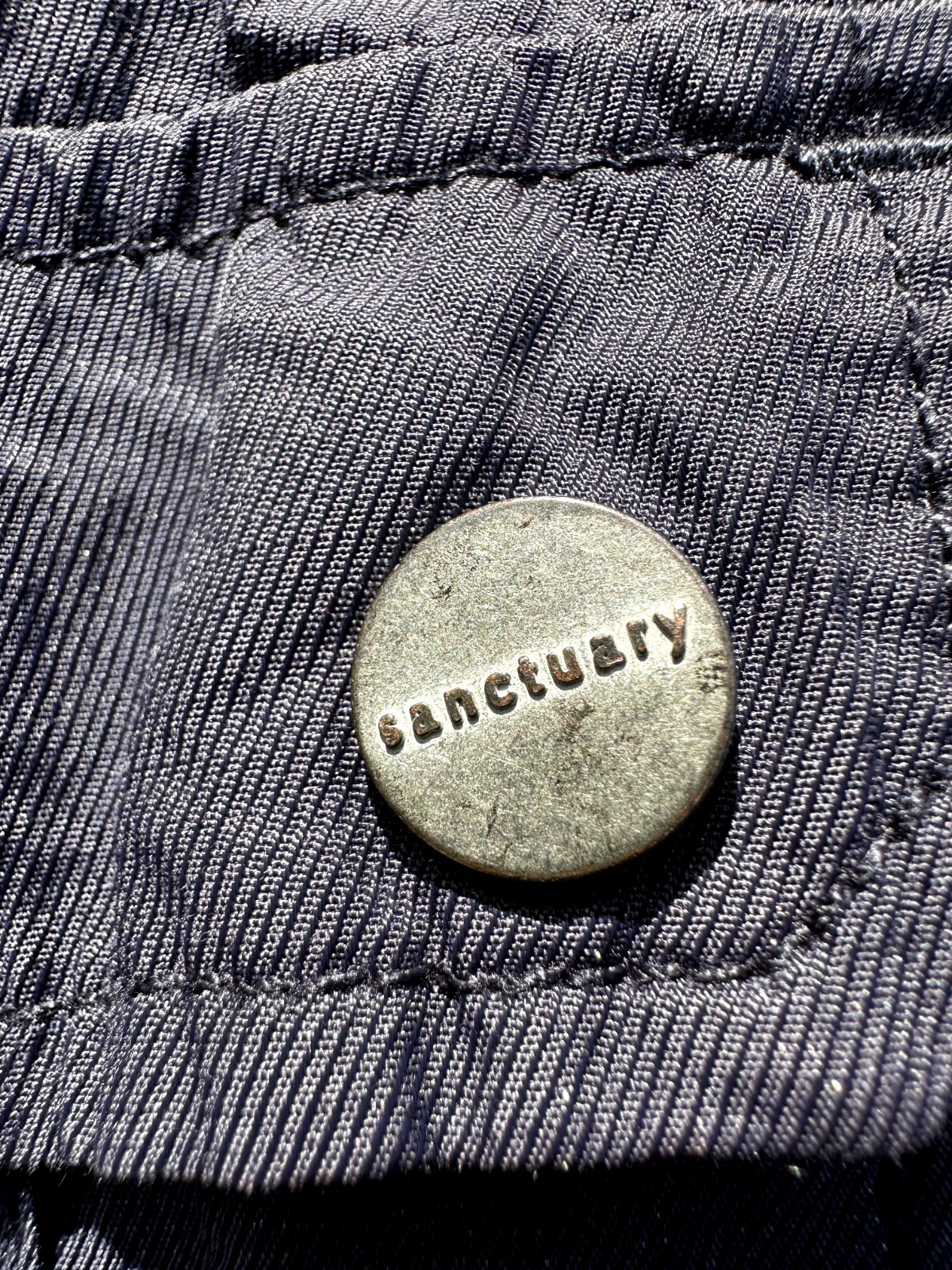 Sanctuary Jacket Extra Small Blue Utility Militar… - image 7