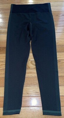 Outdoor Voices Green Black Seamless Rib 7/8 Leggings Women’s Medium