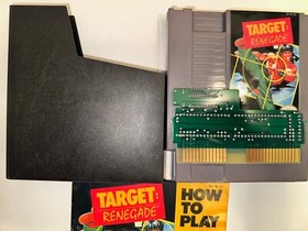 Target Renegade (Nintendo NES) COMPLETE IN BOX CIB Authentic