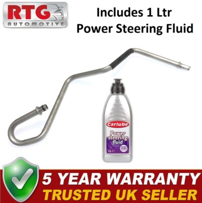 Low Pressure Power Steering Pipe Hose + Nut/PSF for Transit 00-06 RWD 4734296