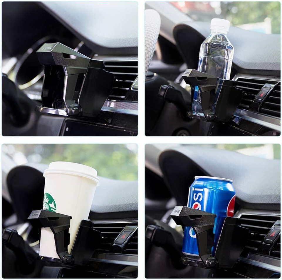 Car Cup Holder, Car Air Vent Cup Bottle Mount, Adjustable A/C Vent