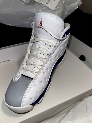 Air Jordan 13 ホワイト/グレー Nike Air Jordan 13 Retro Wolf Grey White Kids Shoes PS Size