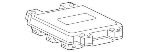 Genuine GM 2006-2010 Chevrolet GMC Envoy Engine Computer Control Module 19210737 - Image 4 of 4