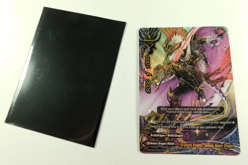 Buddyfight X-BT02A-SS02/0003EN RRR Purgatory Knights Demons Rapier Dragon Card - Picture 4 of 5