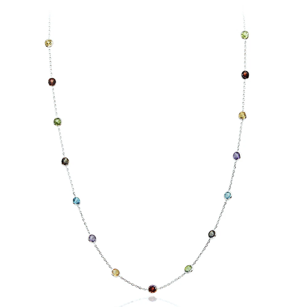 White gold gemstone jewelry online