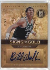 2011-12 Panini Gold Standard Signs of Gold /49 Bill Walton #SG-93 Auto HOF 0y8x