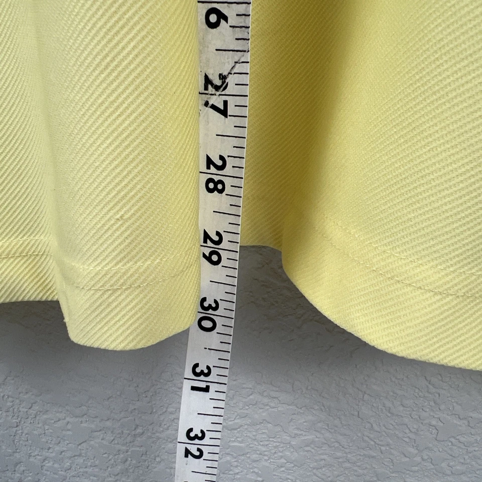 Champions Tour Golf Shirt Mens Large Polo Yellow Short Sleeve - Image 3 of 4