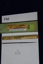 F25 - Vigor Union - Needle File - Square Cut No 2 - [14 cm]