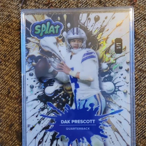Wild Card 2025 Splat Dak Prescott Dallas Cowboys SBWHI24-DP /4