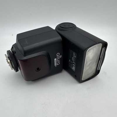 Altura Photo AP-C1001 E-TTL Digital Flash for Canon TESTED & WORKING on camera