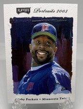 2003 Playoff Portraits Kirby Puckett #74 Minnesota Twins