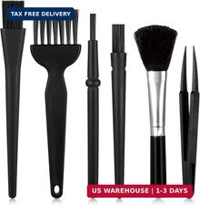 Small Keyboard Brush, 6 PCS Mini Keyboards Cleaner Brushes Kit, Nylon Anti Stati