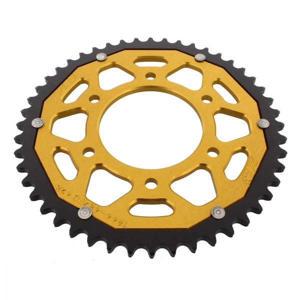 Kettenrad Alu Gold 48-ZäHne 428-Teilung FüR Yamaha YZF-R 125 Anniversary 12-13-image