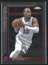 Oshae Brissett 2025-26 Topps Chrome #20 Philadelphia 76ers
