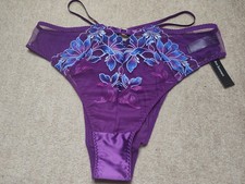Ann Summers Ladies High Waist Brazilian Knickers Panties Size 24 Brand New Tags