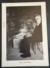 art postcard OS Jeffrey Silverthorne 1999  photography gallery invitation