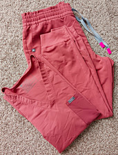FIGS Women's Mauve Technical Collection Scrub Set V-Neck Top L  Jogger L/P