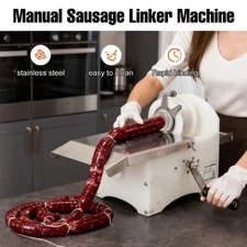 Manual Sausage Tying Machine Stainless Hand-rolling Sausage Knotting Machine USA