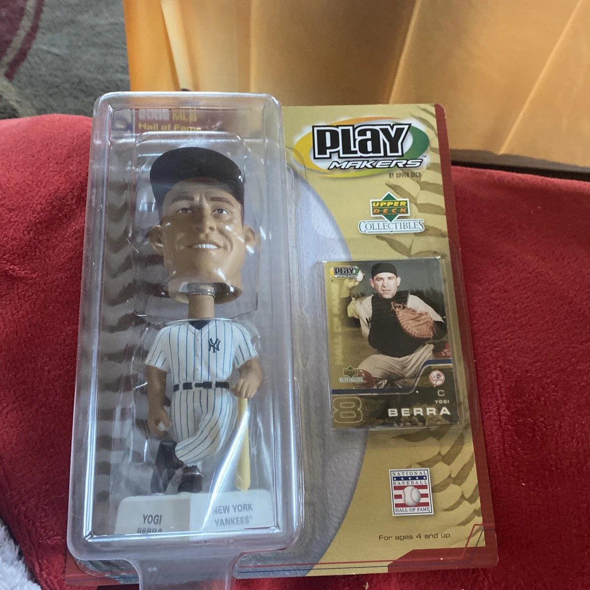 Yogi Berra 棒球老式娃娃头| eBay