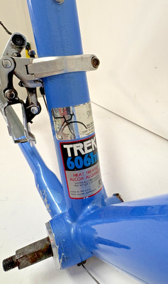 Vintage 1990 Trek 1100 46cm C-C Aluminum/CrMo Road Bike Frame/Fork