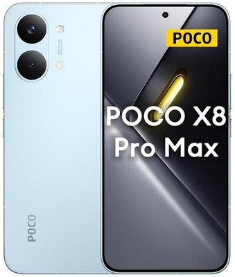 Xiaomi Poco X8 Pro Max 5G Handy 256GB/12GB 6.83 Zoll Weiß/Schwarz/Blau Neu&OVP 