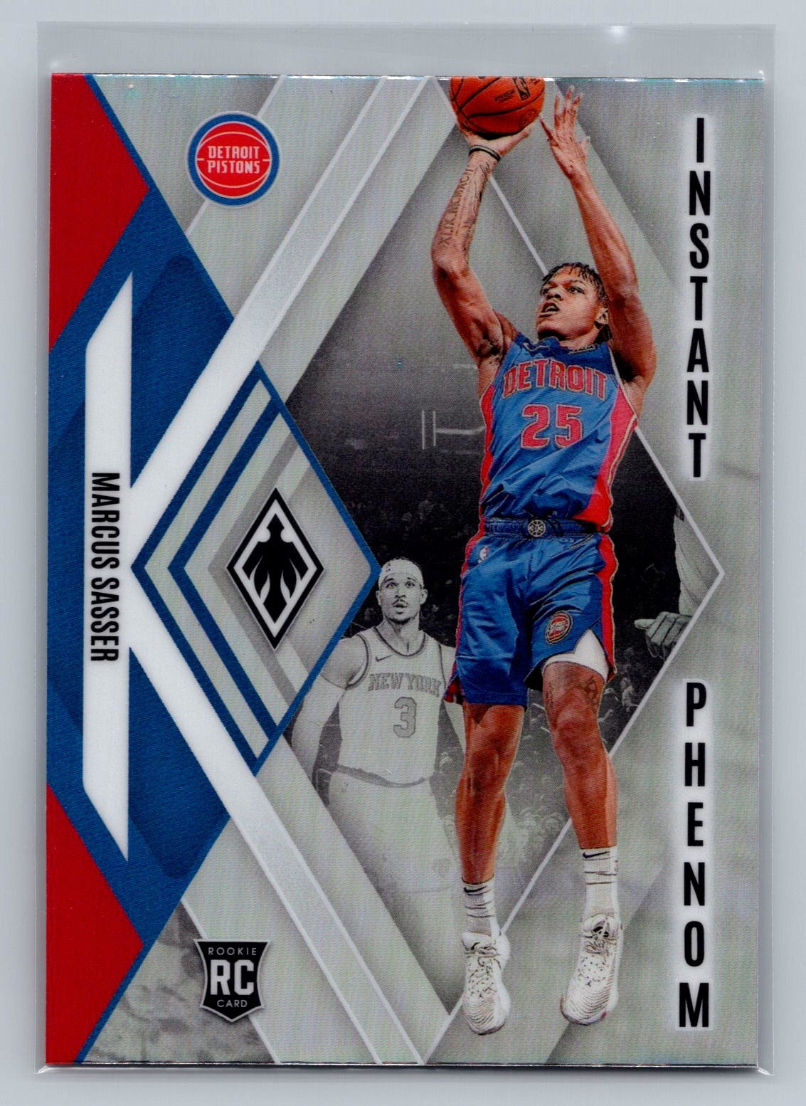 2023-24 Panini Phoenix Marcus Sasser Instant Phenom Silver #18
