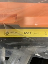 HP 651A CE342A Yellow Toner Cartridge 700 Color MFP M775 Genuine New Sealed Bag