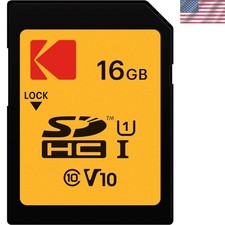 SDHC Card 16GB UHS-I U1 V10 , up to 85MB/s Read Speed, for Full HD Video and ...