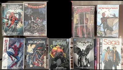 Comic Sammlung (Spider-Man, Ultimate Spider-Man, Daredevil, Absolute Batman )