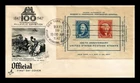 DR JIM STAMPS US CIPEX SOUVENIR SHEET FDC SCOTT 948 HAND CANCEL ARTCRAFT COVER