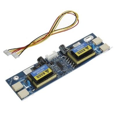 5 pcs Universal CCFL LCD   Inverter 4 Lamp 10-30V For 15-24'' Widescreen #tp
