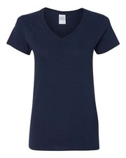 Gildan Women's Heavy Cotton V-Neck T-Shirt 5V00L