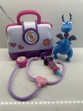 Disney Jr Doc McStuffins Toy Doctor Bag Stethoscope Syringe and Stuffy