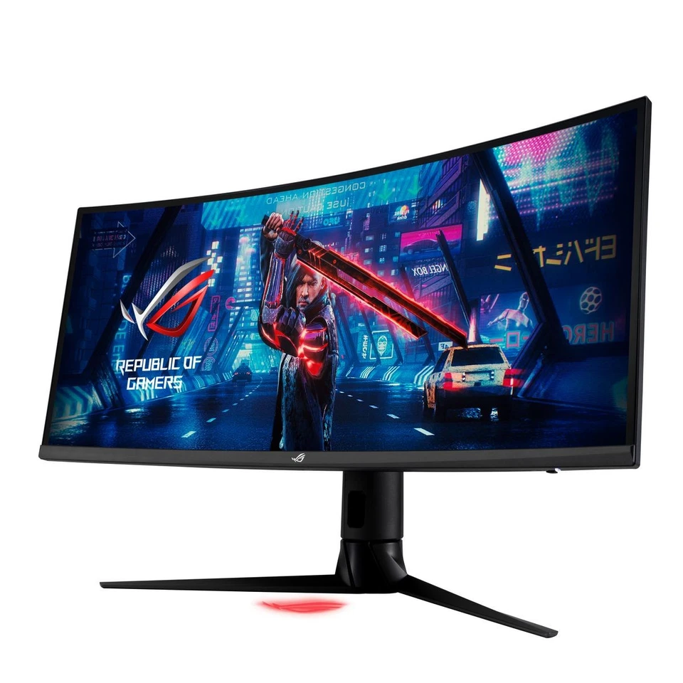 * ASUS ROG Strix XG349C 34" UWQHD Curved Gaming Monitor 180 Hz 1ms GtG G-Sync ko - Bild 4 von 4