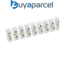 Masterplug TS2.5/12/10-01 Connector Strips 2.5A 12W (Pack 10) MSTTS2512