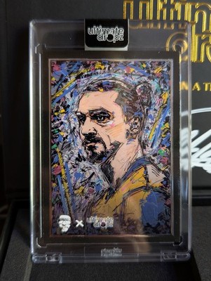 Ultimate Dropz x Ivan Beslic Zlatan Ibrahimovic /62 Trading Card + Box signed