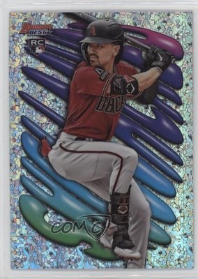 2023 Bowman's Best Shellacked Mini-Diamond Refractor Corbin Carroll #SH-2 v9t