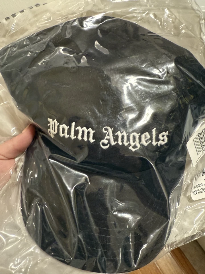 Gorra Palm Angels negra con logotipo - ¡Nueva! Foto 4 de 4
